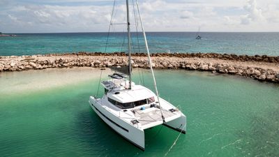 Photo of 40’ Powercat luxury yacht rental near Tulum / Playa Del Carmen 🌴 open bar 🥂 Executive Chef 👨‍🍳