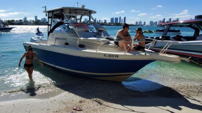 Photo of 30 foot proline walk-around  party boat for Rent in Miami