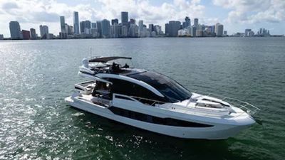 Photo of Galeon 65 Sundeck Power Mega Yacht Rental in Miami Beach, Florida