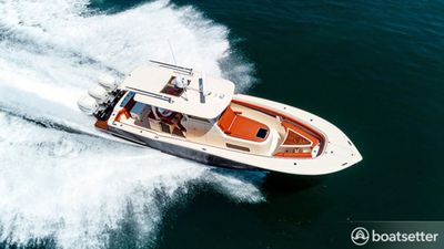 Photo of 38' SCOUT LXF $150/HR INCLUDES CAPTAIN & CREW!